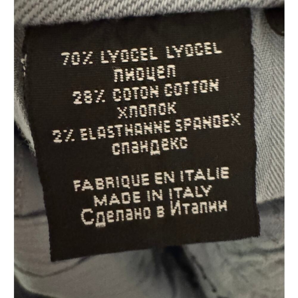 Barbara Bui Light Grey Low-Rise Skinny Biker Jeans - Size 30 (EUC) - Picture 6 of 7